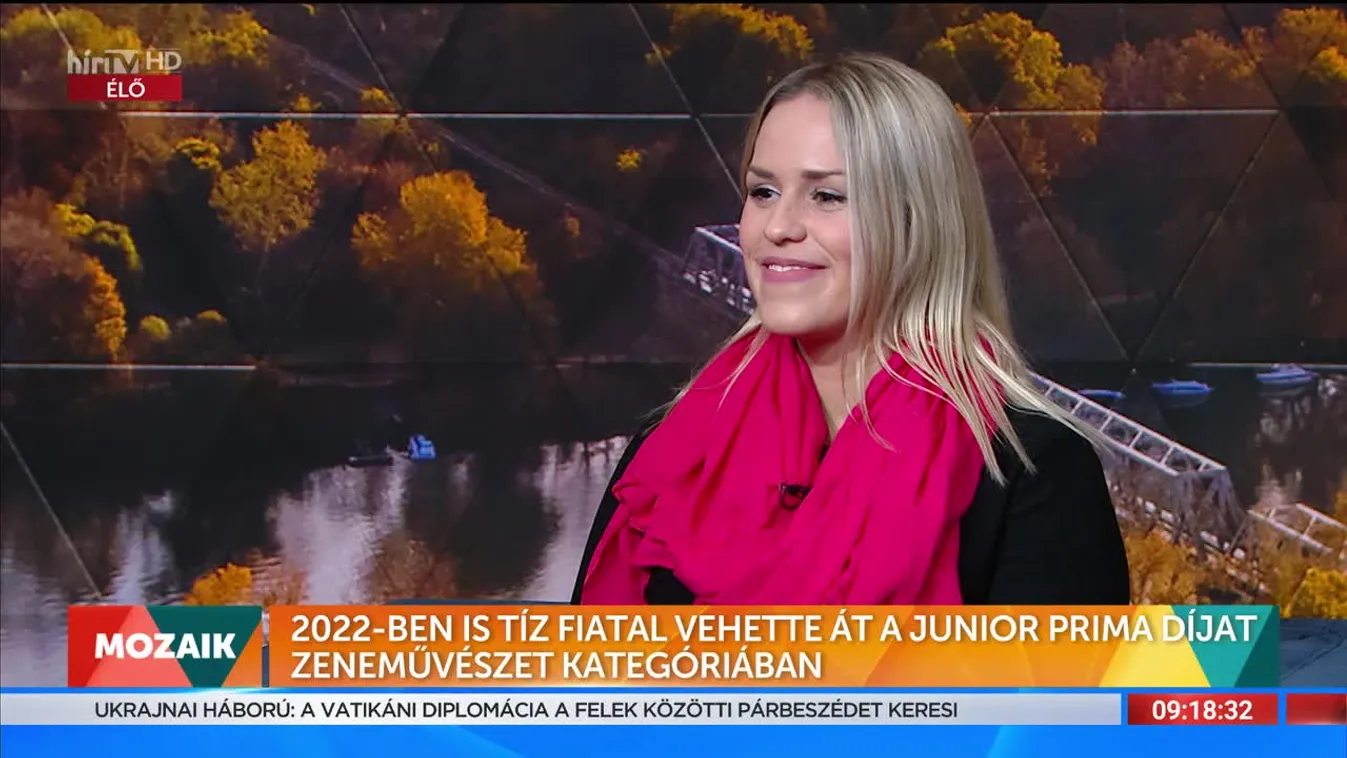 Mozaik - 2022-ben is tíz fiatal vehette át a Junior Prima Díjat zeneművészet kategóriában