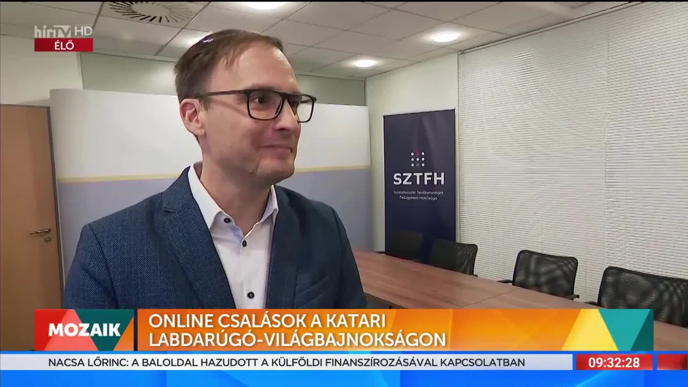 Mozaik - Online csalások a katari labdarúgó világbajnokságon