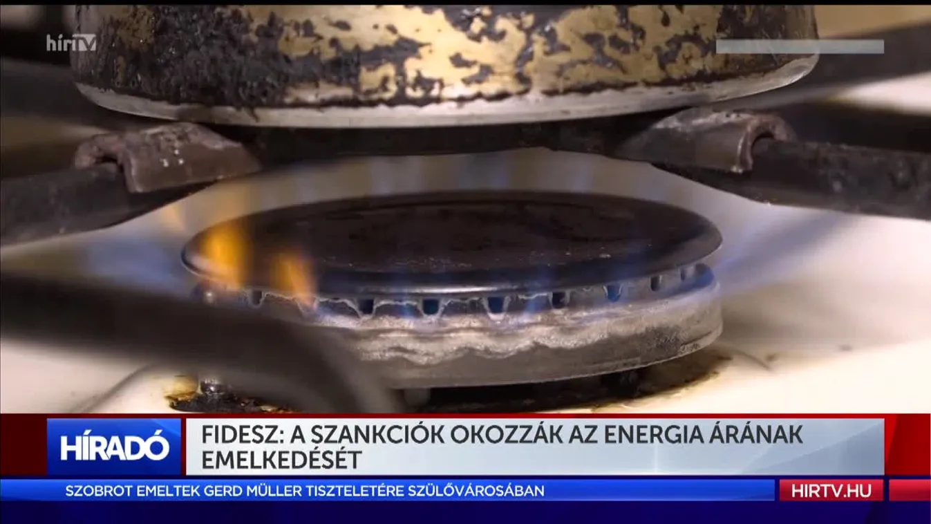 Fidesz: A szankciók okozzák az energia árának emelkedését