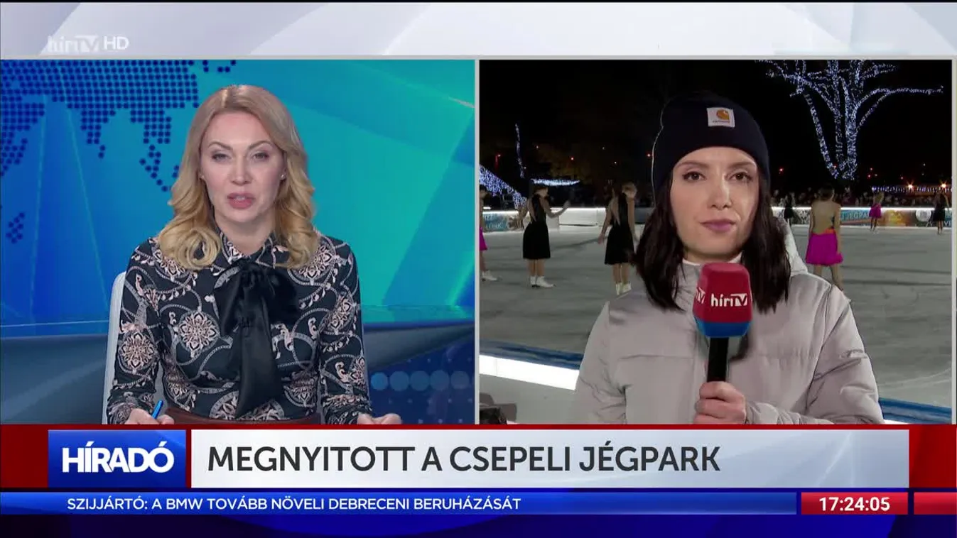 Megnyitott a Csepeli Jégpark