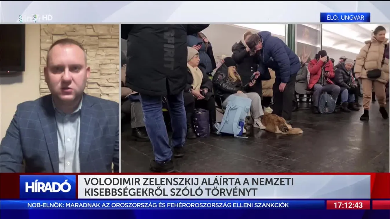 Volodimir Zelenszkij aláírta a nemzeti kisebbségekről szóló törvényt