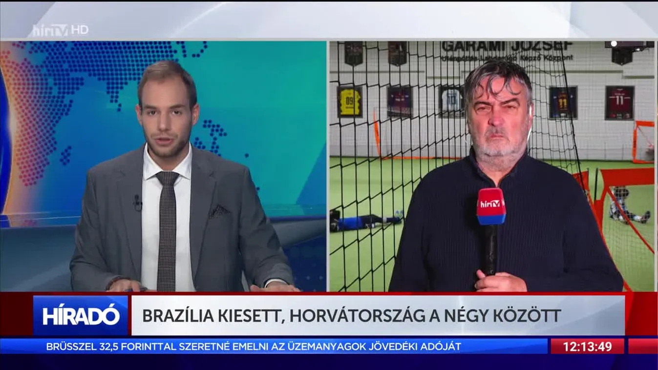 Brazília kiesett, Horvátország a négy között