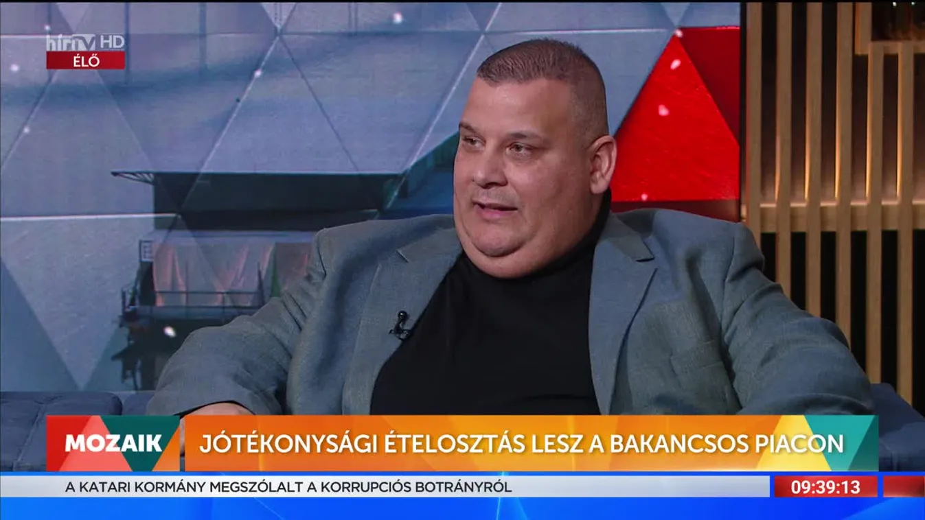 Mozaik - Jótékonysági ételosztás lesz a Bakancsos Piacon (2022-12-19)