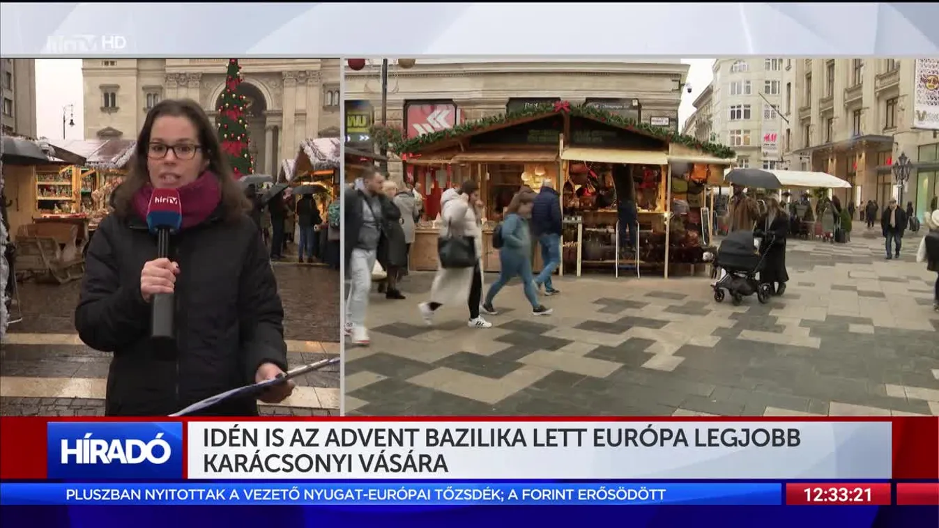 Idén is az Advent Bazilika lett Európa legjobb karácsonyi vására
