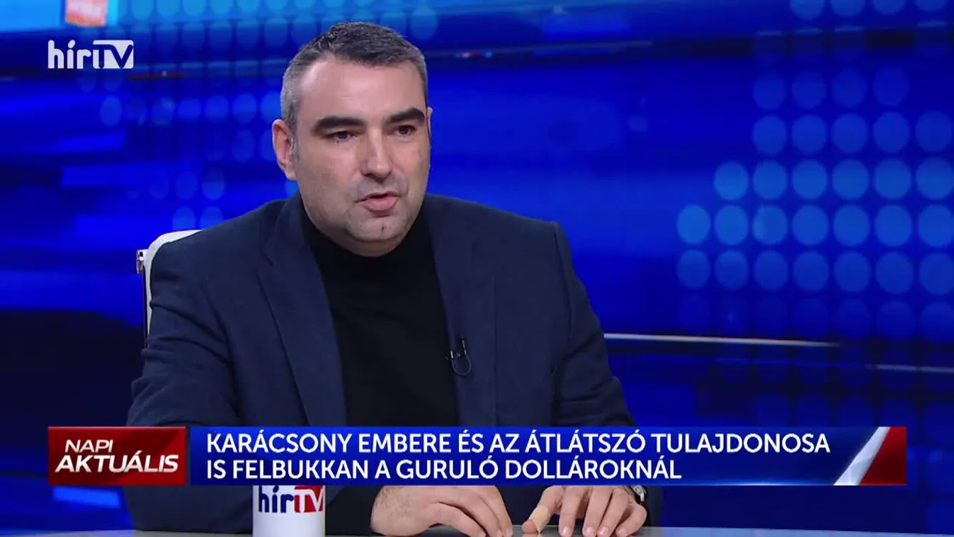 Ifj. Lomnici Zoltán: Van egy olyan tendencia, hogy Márki-Zay Péterre kívánják tolni a guruló dollárok ügyét