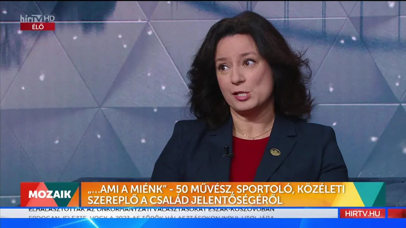 Mozaik - „…Ami a miénk” - 50 művész, sportoló, közéleti szereplő a család jelentőségéről
