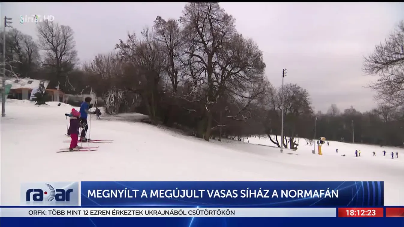 Megnyílt a Vasas síház a Normafán