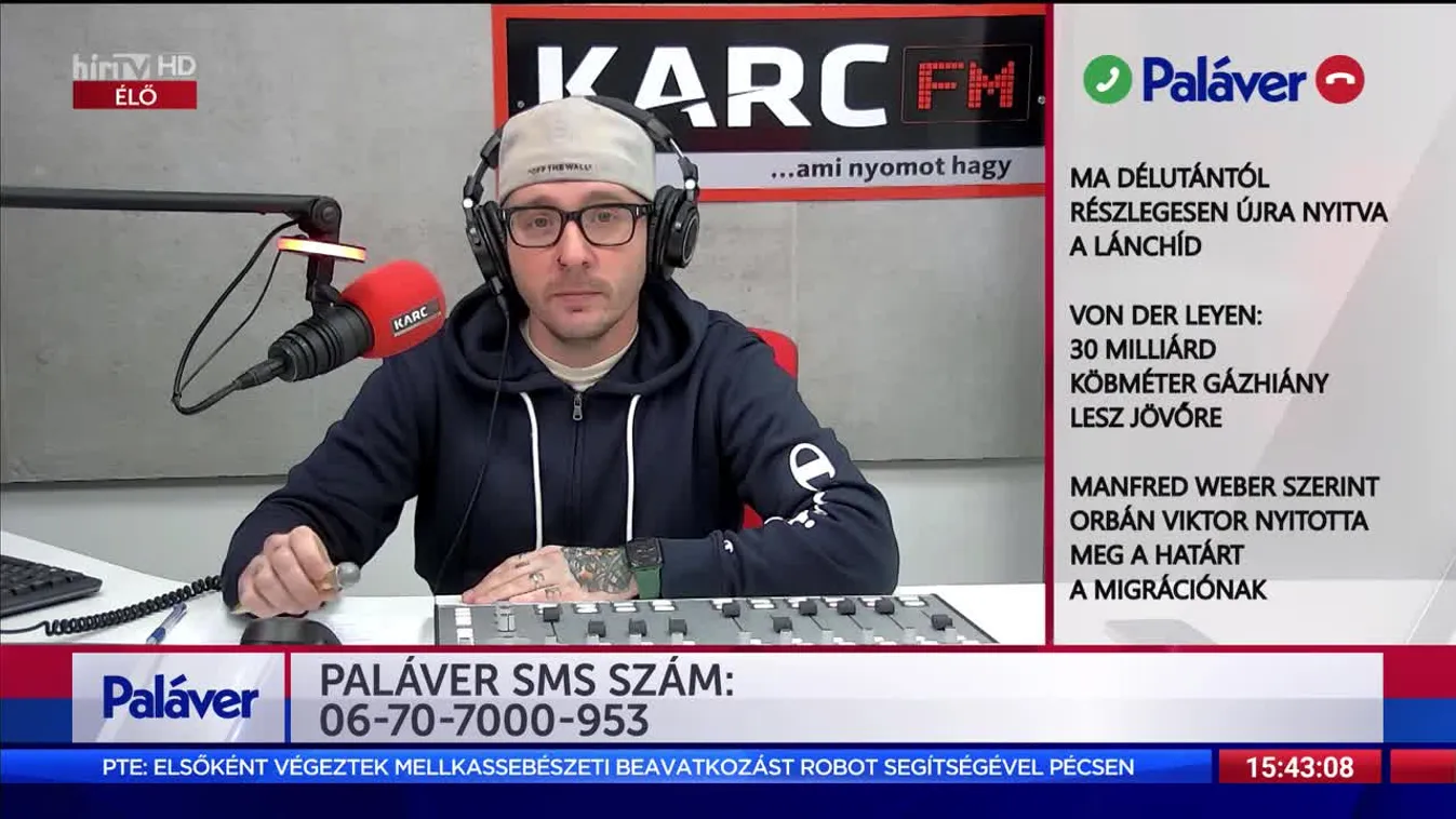 Paláver: Ma délutántól részlegesen újra nyitva a Lánchíd