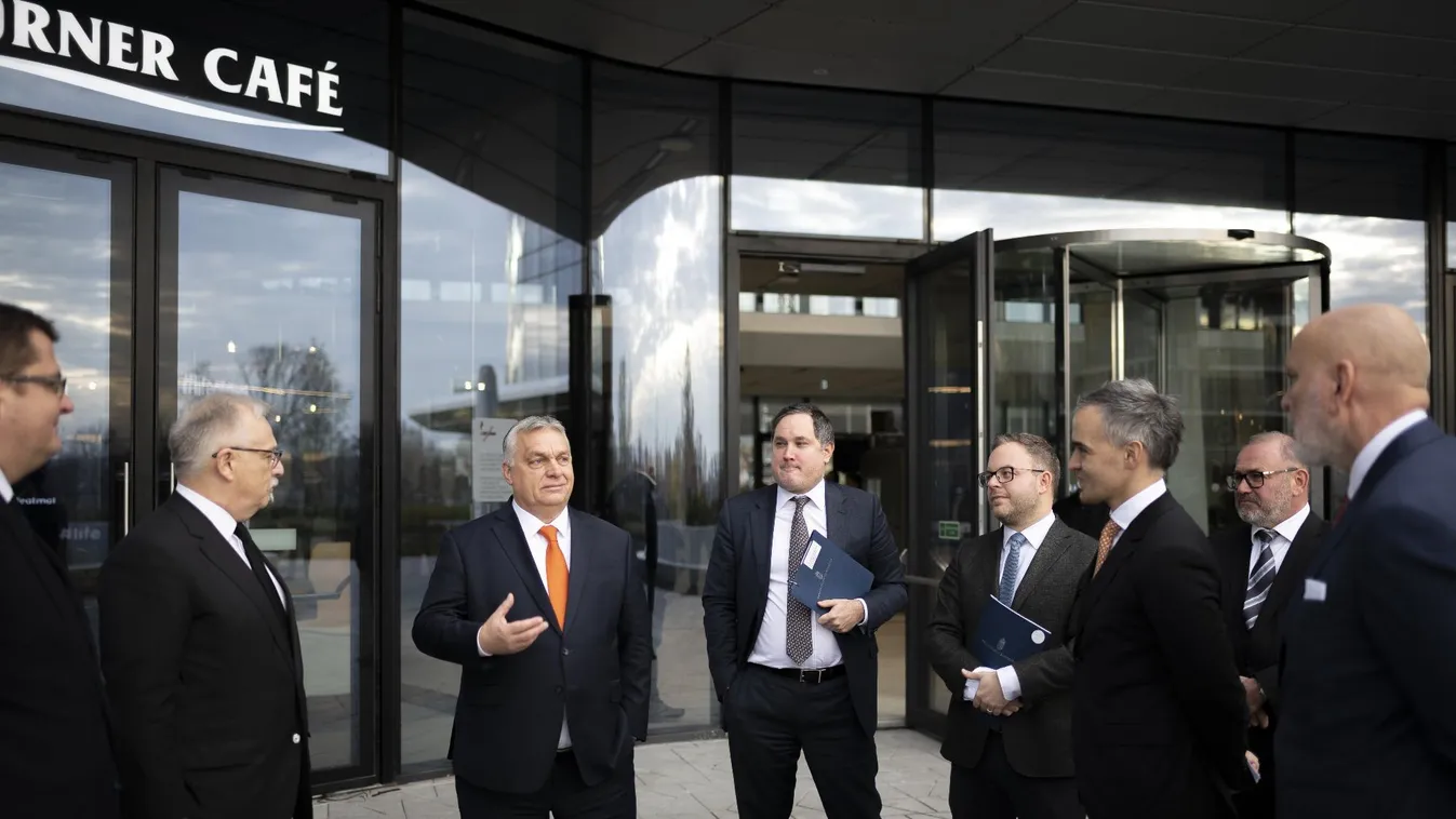Orbán Viktor látogatása a MOL-nál