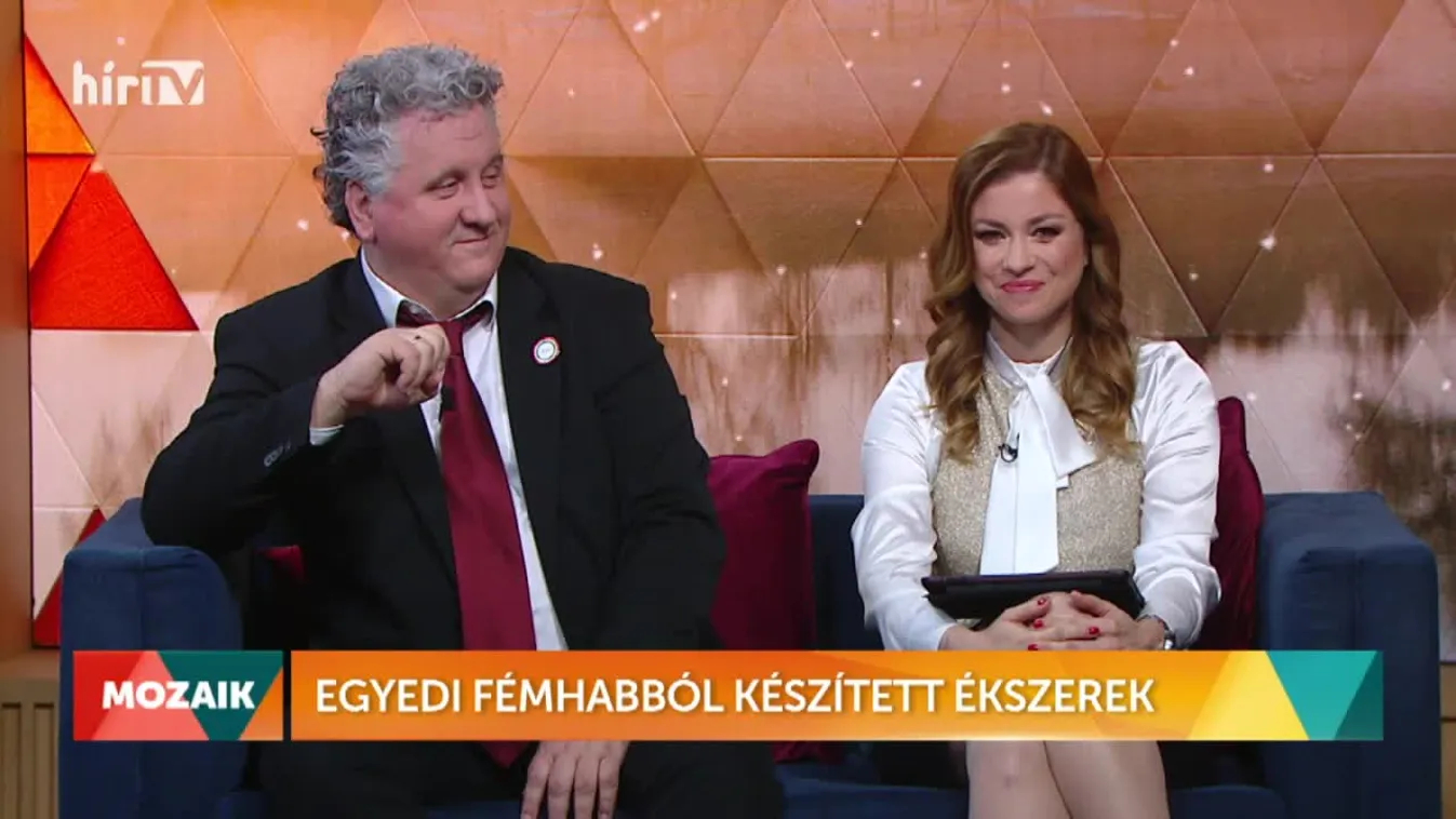 Mozaik - Egyedi fémhabból készített ékszerek