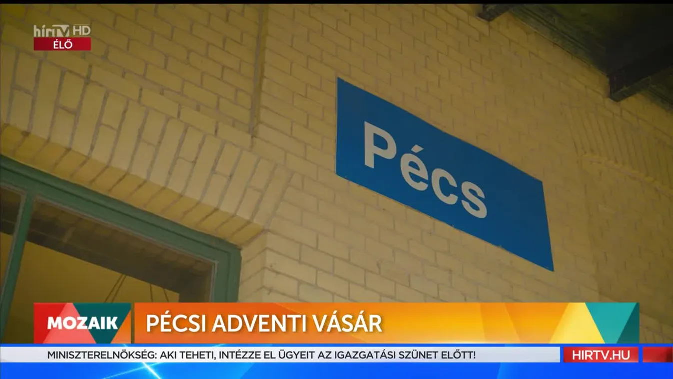 Mozaik - Pécsi adventi vásár (2022-12-19)