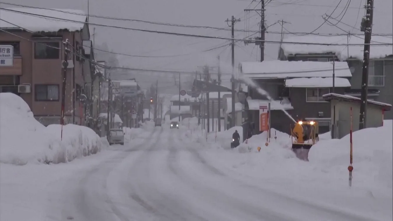 Sok halottja van a Japánt sújtó téli időjárásnak