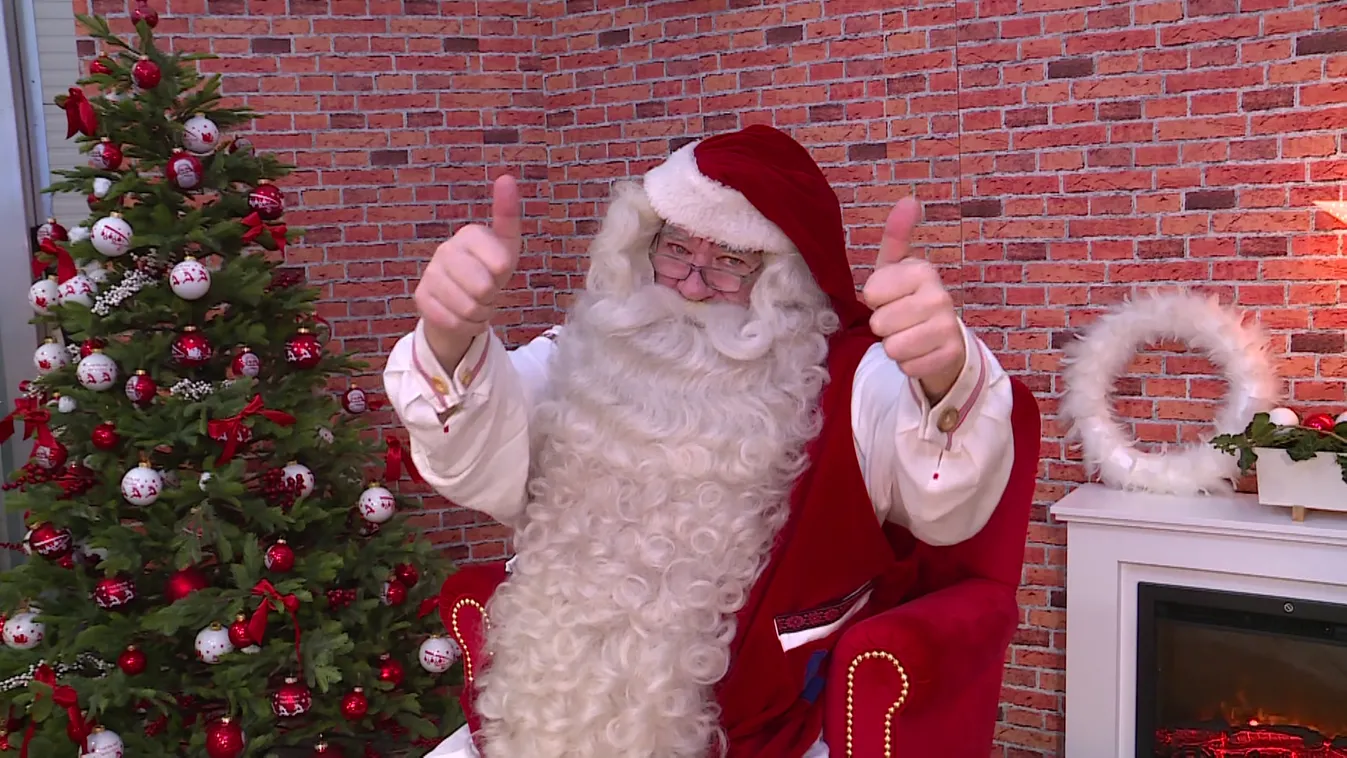 Joulupukki, a finn Mikulás Sopronba látogatott