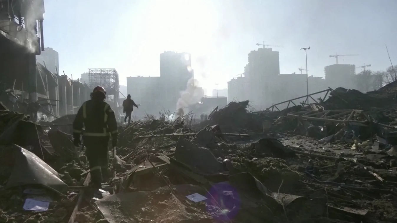 Folytatódtak az orosz légicsapások Ukrajnában