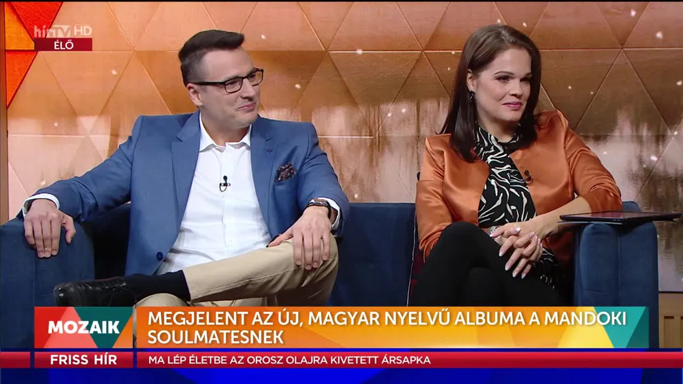 Mozaik - Megjelent az új, magyar nyelvű albuma a Mandoki Soulmatesnek (2022-12-05)
