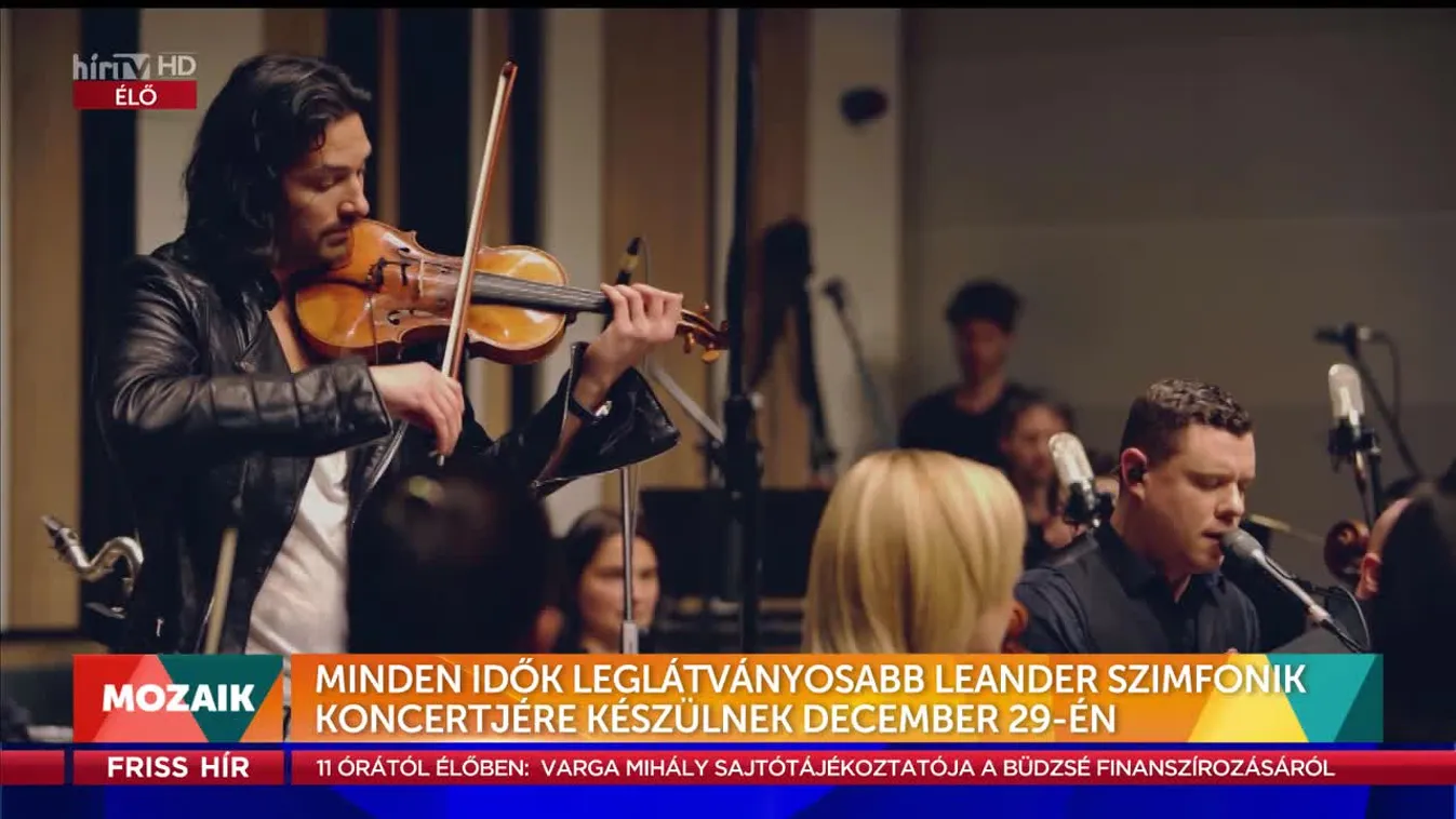 Mozaik - Minden idők leglátványosabb Leander Szimfonik koncertjére készülnek december 29-én (2022-12-20)
