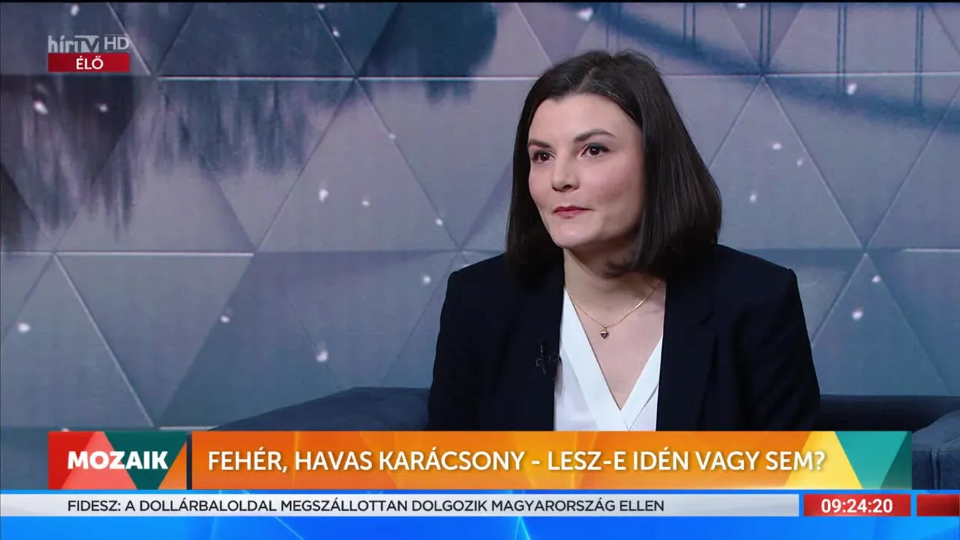 Mozaik - Fehér, havas karácsony - Lesz-e idén vagy sem? (2022-12-14)