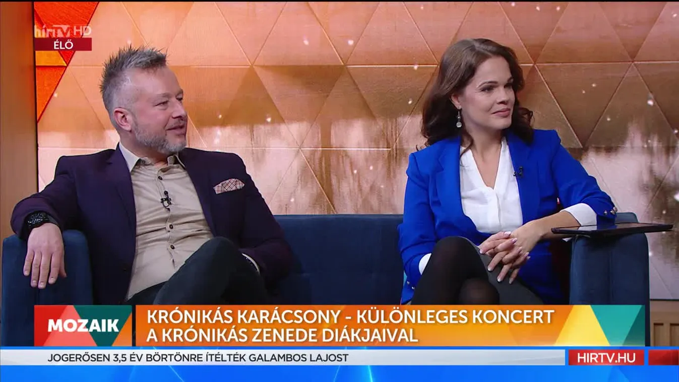 Mozaik - Krónikás karácsony - különleges koncert a Krónikás Zenede diákjaival (2022-12-08)