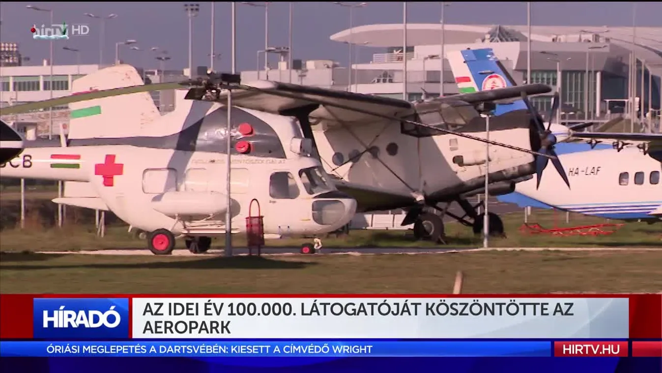 Az idei év 100.000. látogatóját köszöntötte az Aeropark