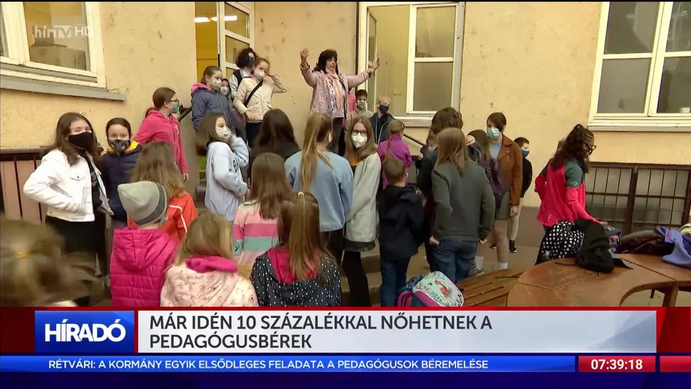 Már idén 10 százalékkal nőhetnek a pedagógusbérek