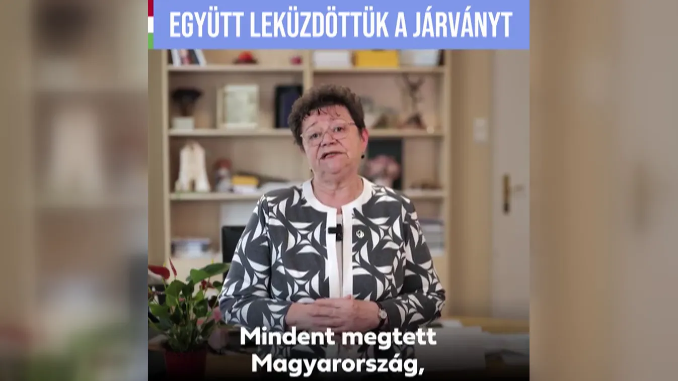 Müller Cecília: Nyugodt, vírusmentes ünnepek elé nézhetünk