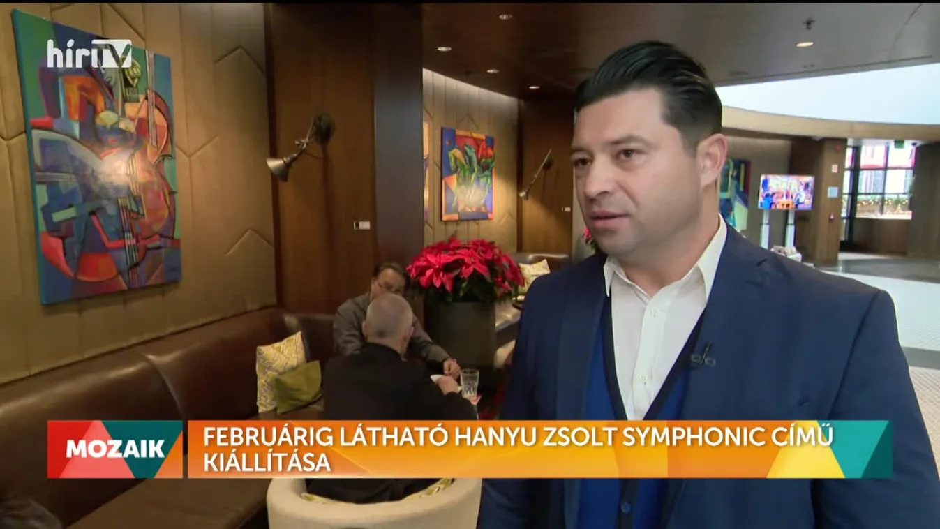 Mozaik - Februárig látható Hanyu Zsolt Symphonic című kiállítása