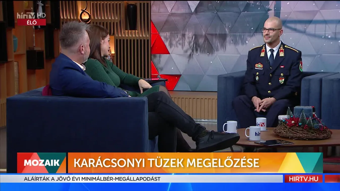 Mozaik - Karácsonyi tüzek megelőzése