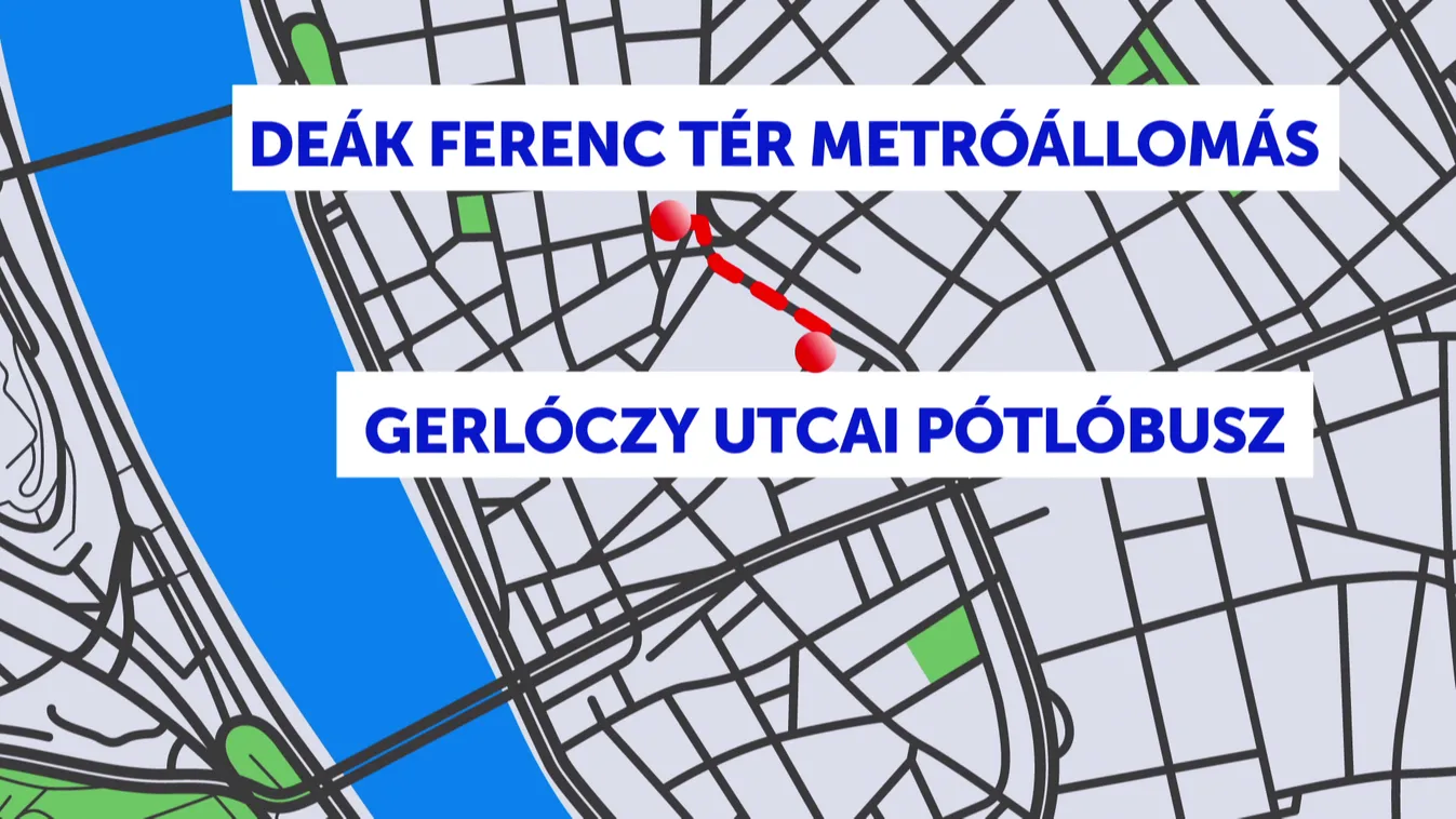 A Metropol lemérte, mennyit kell gyalogolni hétfőtől a pótlóbuszhoz
