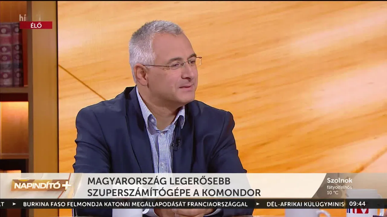 Napindító - Magyarország legerősebb szuperszámítógépe a Komondor (2023-01-24)