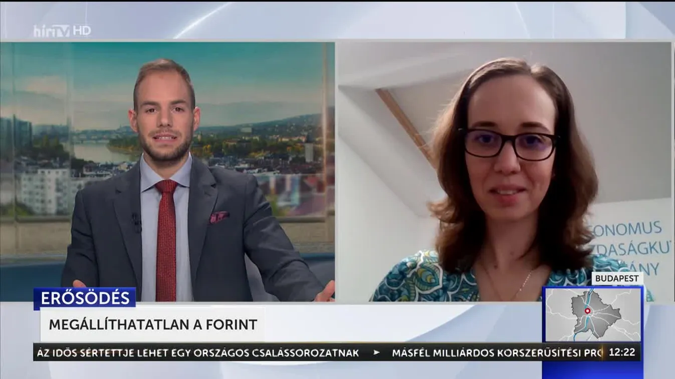 Megállíthatatlan a forint