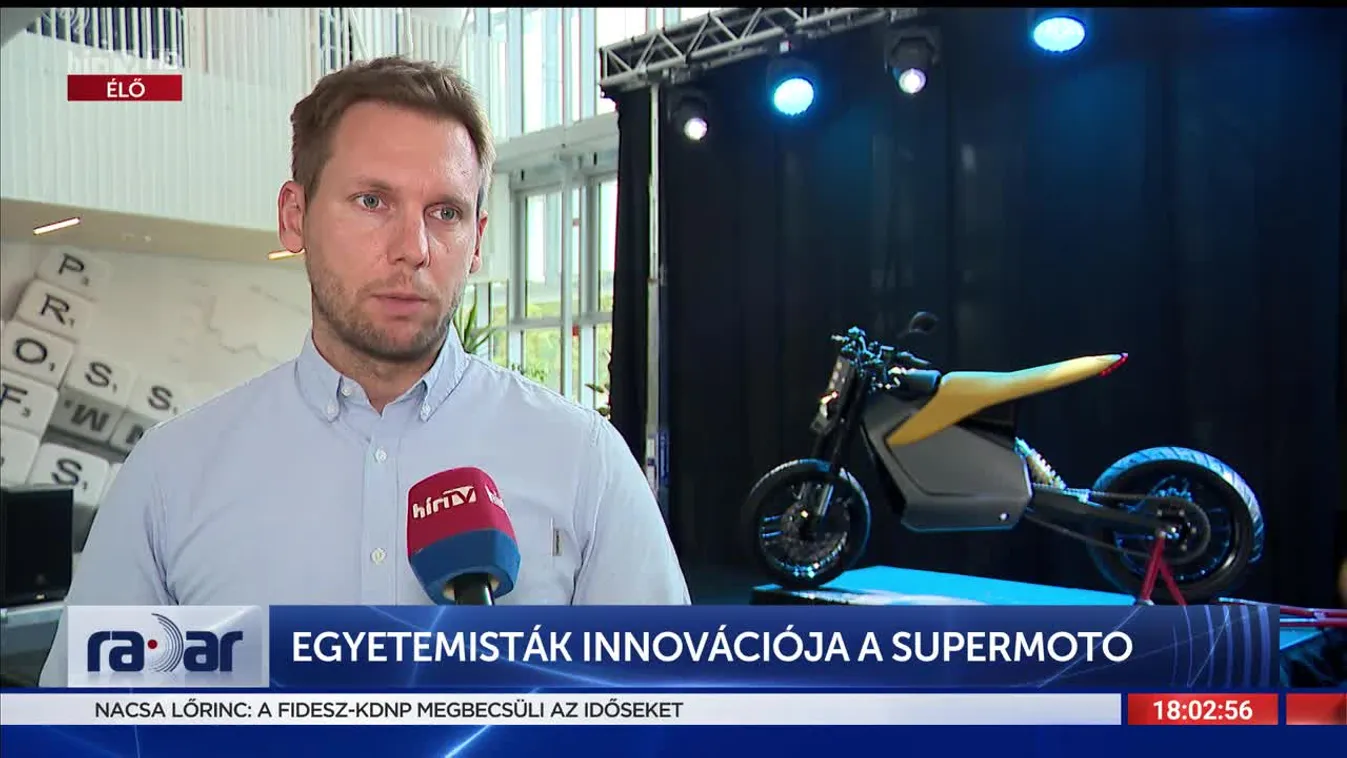 Egyetemisták innovációja a supermoto