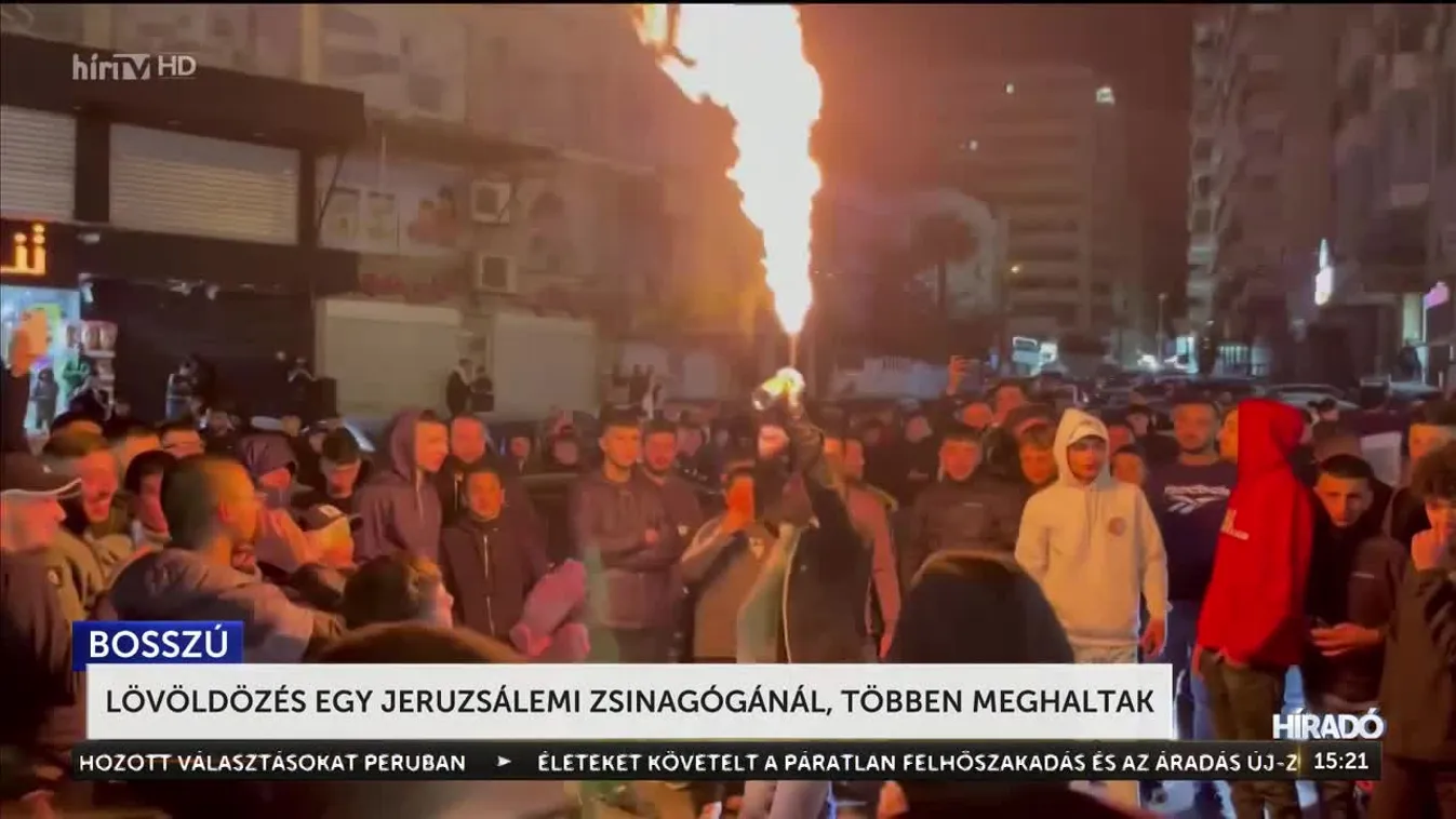 Lövöldözés egy jeruzsálemi zsinagógánál, többen meghaltak