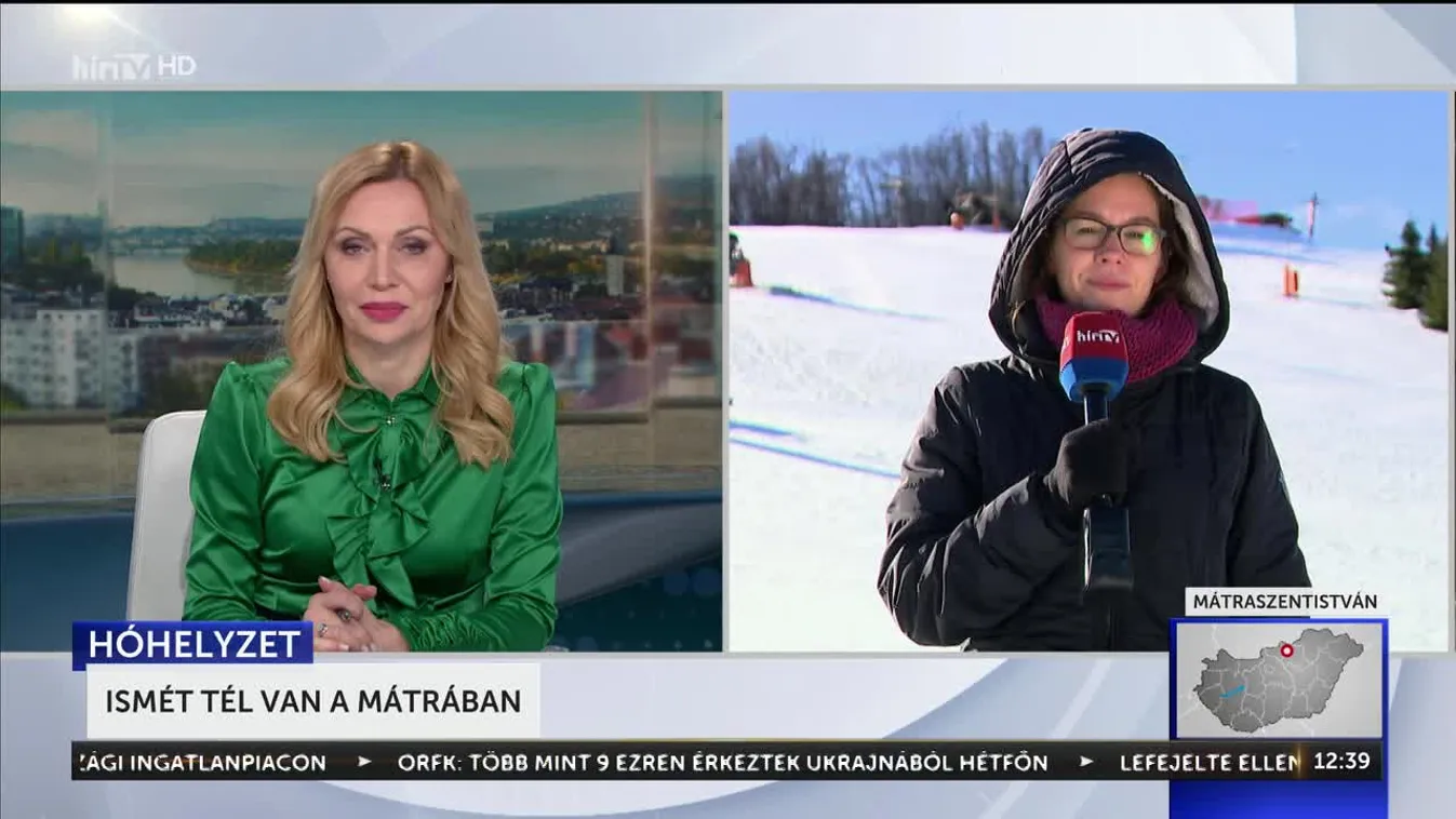 Ismét tél van a Mátrában