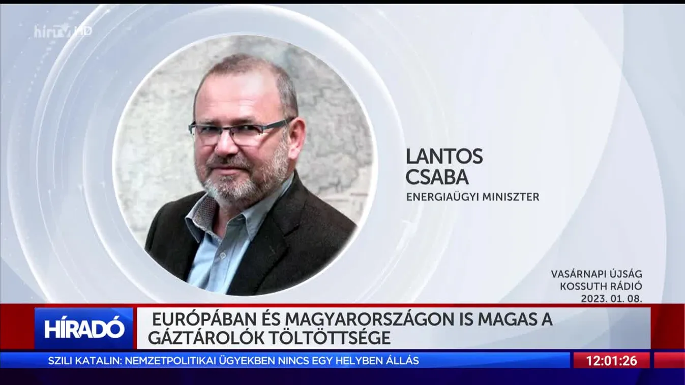 Európában és Magyarországon is magas a gáztárolók töltöttsége