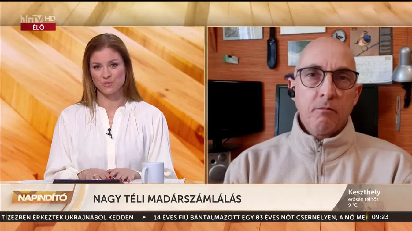 Napindító - Nagy téli madárszámlálás (2023-01-18)