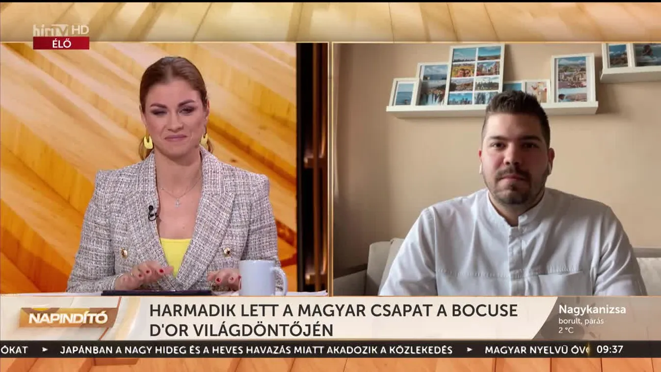 Napindító - Harmadik lett a magyar csapat a Bocuse d'Or világdöntőjén