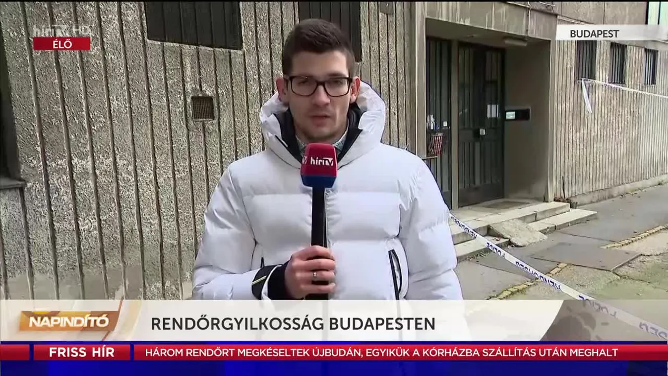 Napindító - Rendőrgyilkosság Budapesten (2023-01-13)