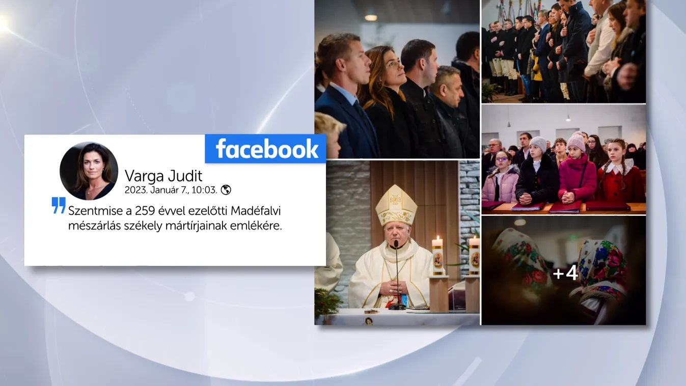 Varga Judit is beszédet mondott a madéfalvi veszedelem emléknapján