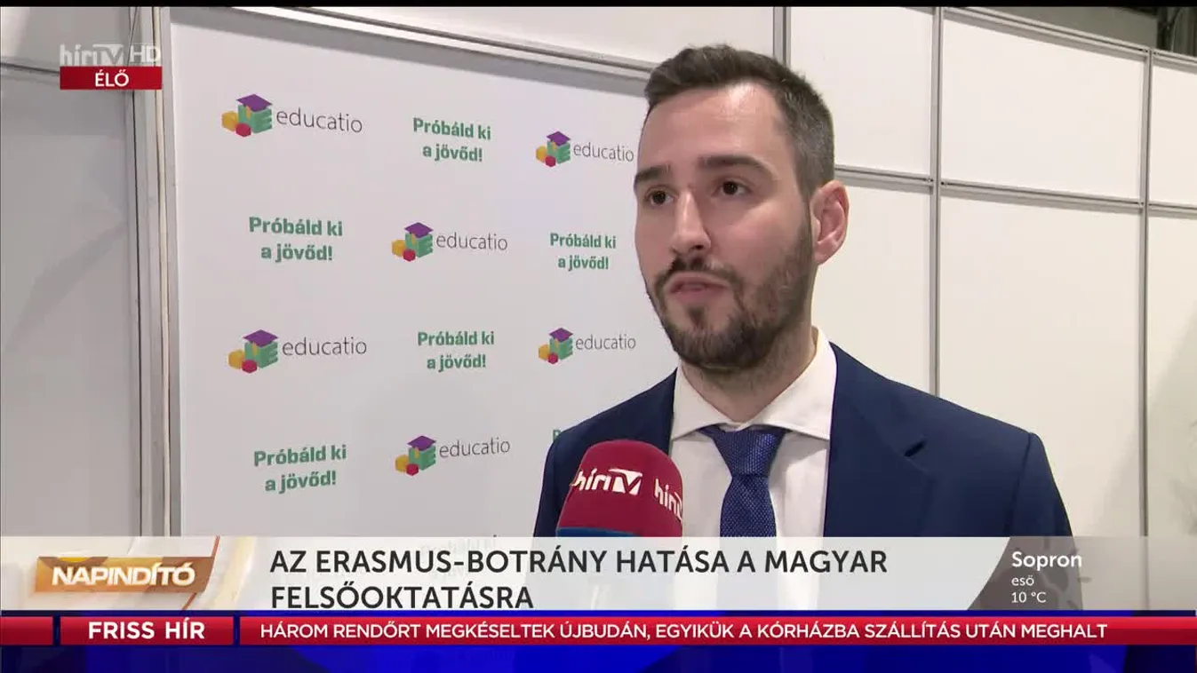 Napindító - Az Erasmus-botrány hatása a magyar felsőoktatásra (2023-01-13)