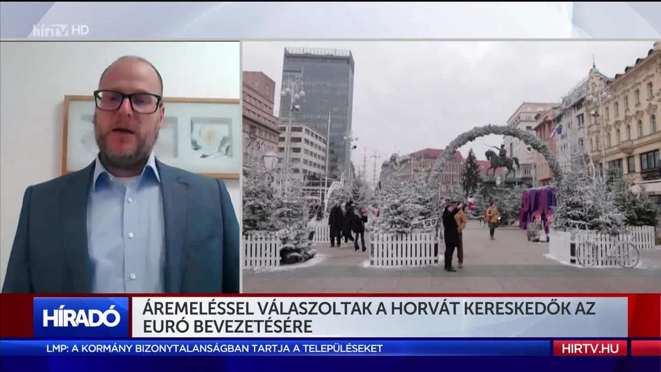 Áremeléssel válaszoltak a horvát kereskedők az euró bevezetésére