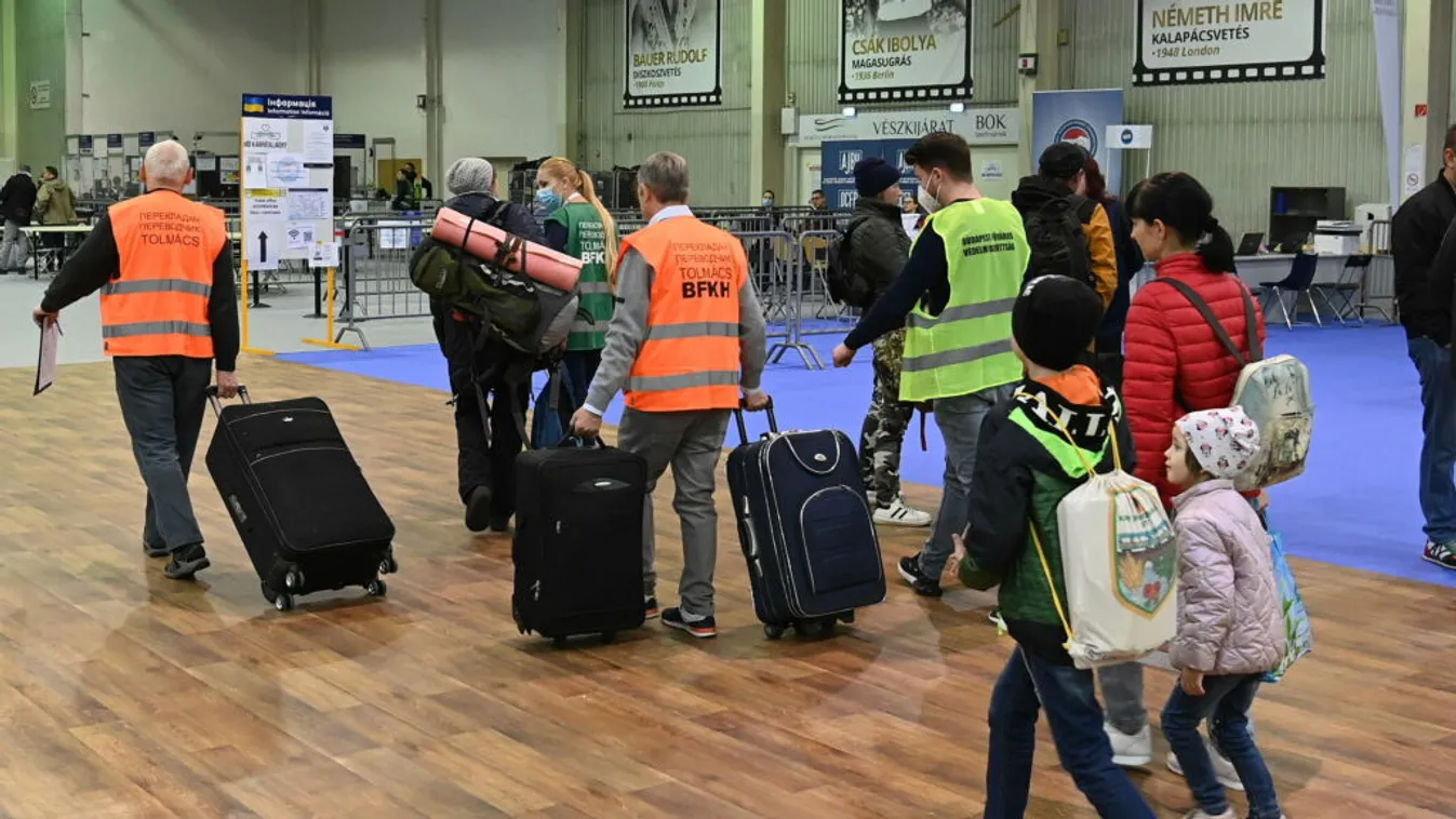 Ukrajnai háború - ORFK: tízezren érkeztek Ukrajnából csütörtökön