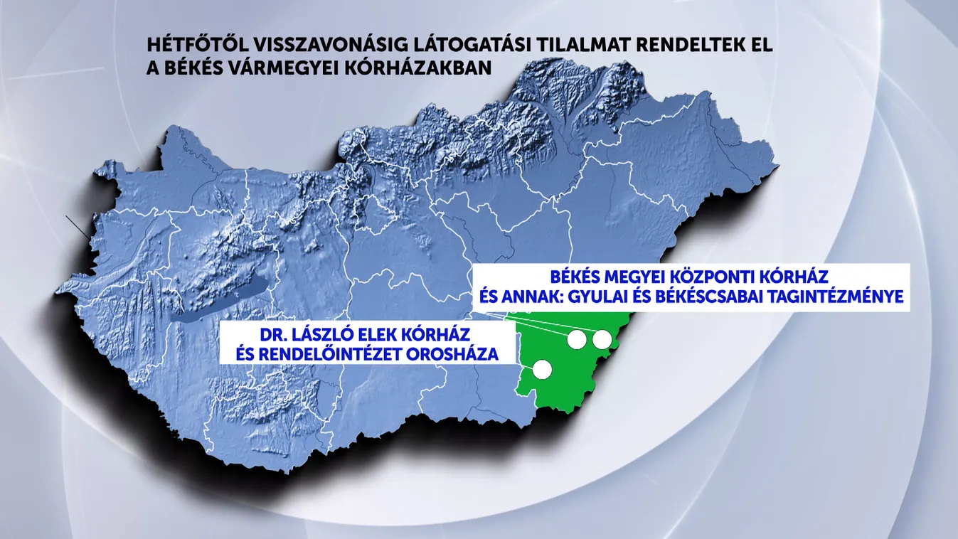 Több kórházban is látogatási tilalmat vezetnek be