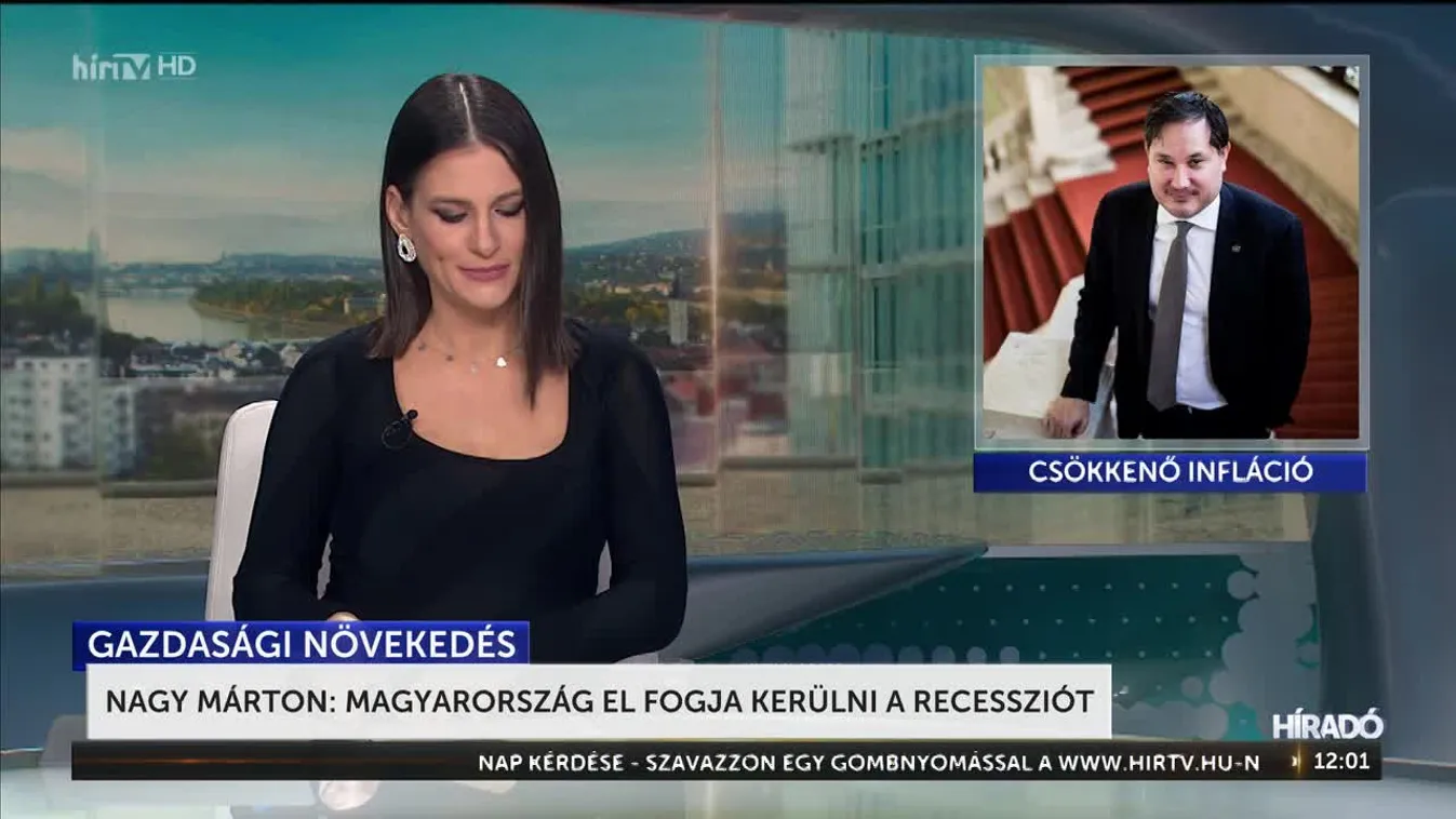 Nagy Márton: Magyarország el fogja kerülni a recessziót