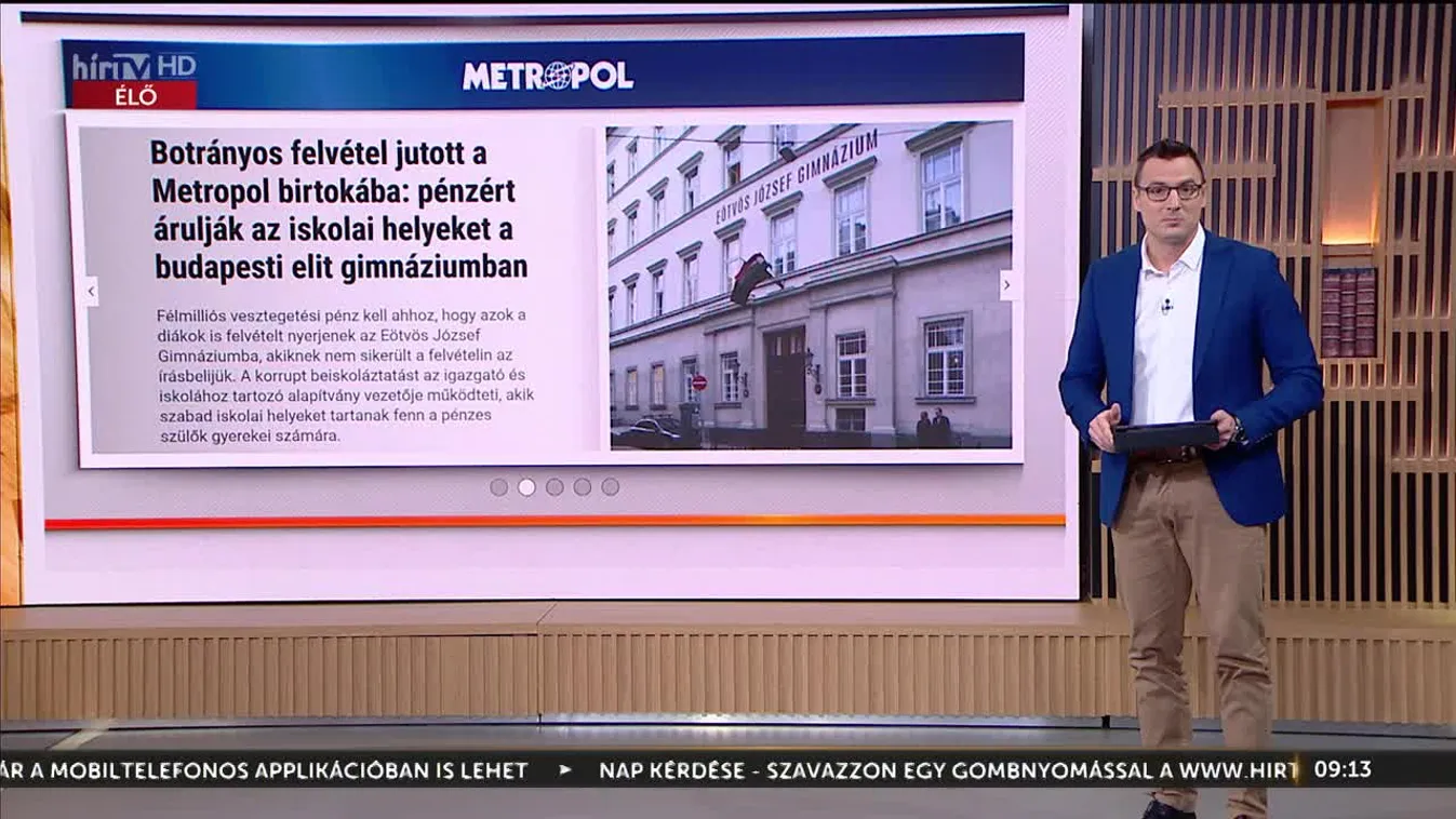 Napindító - Vesztegetés az Eötvösben? (2023-01-26)