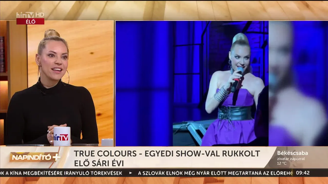Napindító - True Colours - egyedi show-val rukkolt elő Sári Évi