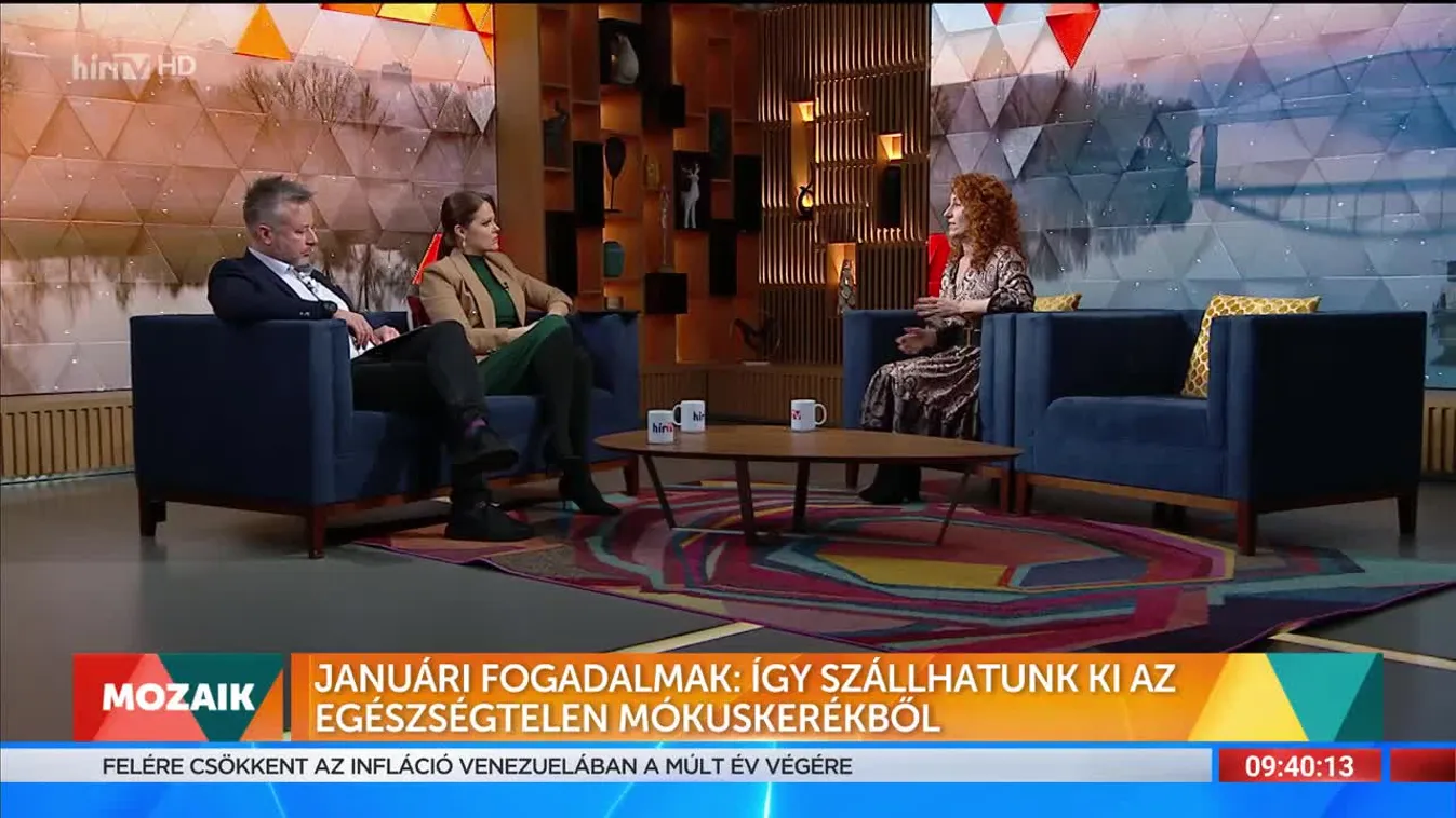 Mozaik - Januári fogadalmak: így szállhatunk ki az egészségtelen mókuskerékből (2023-01-06)