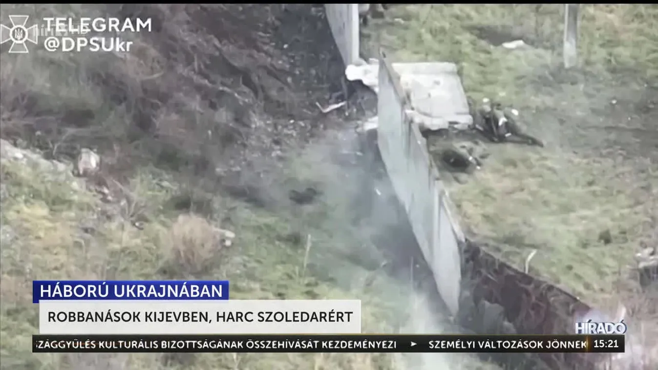 Robbanások Kijevben, harc Szoledarért