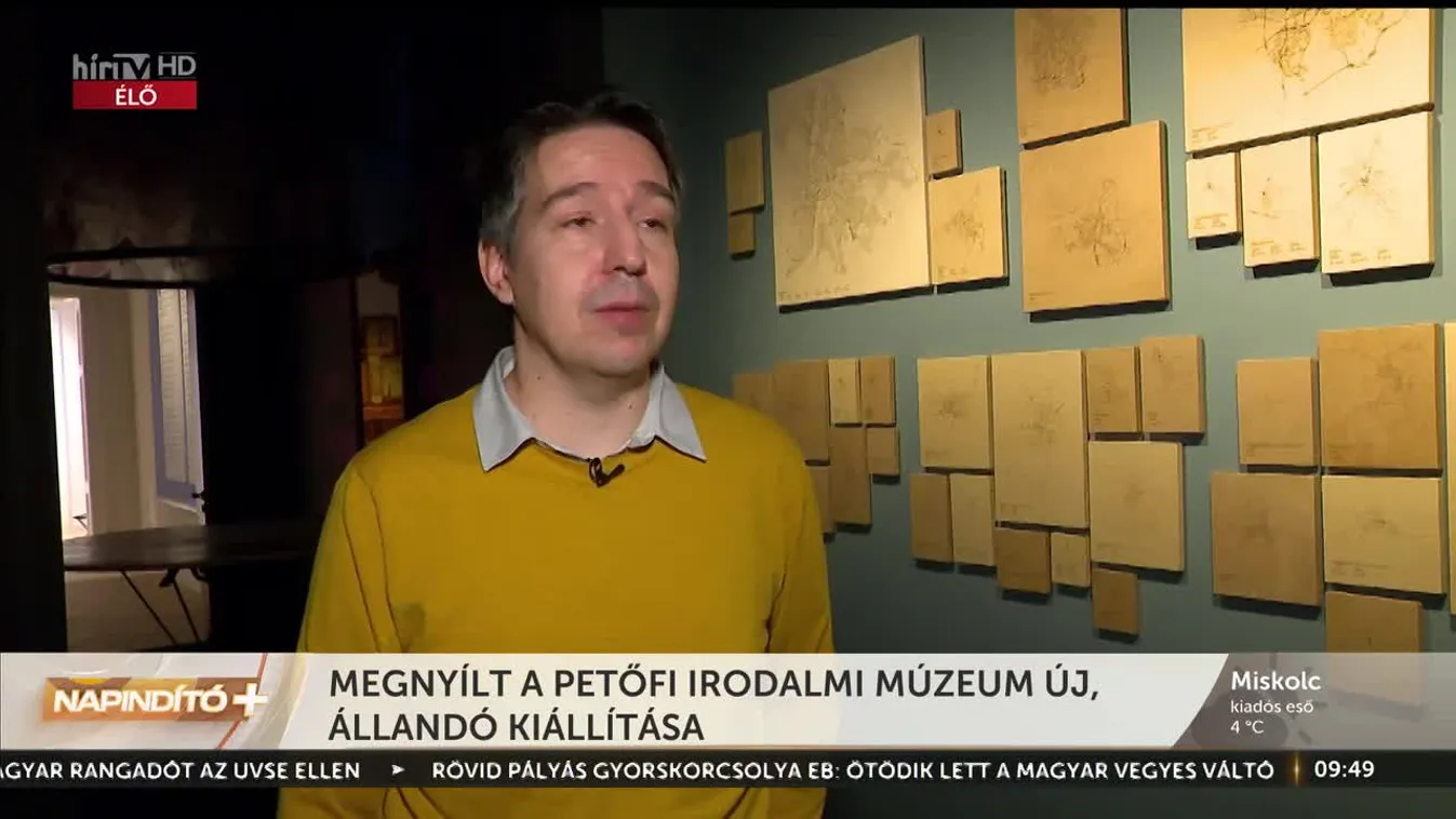 Napindító - Megnyílt a Petőfi Irodalmi Múzeum új, állandó kiállítása (2023-01-16)