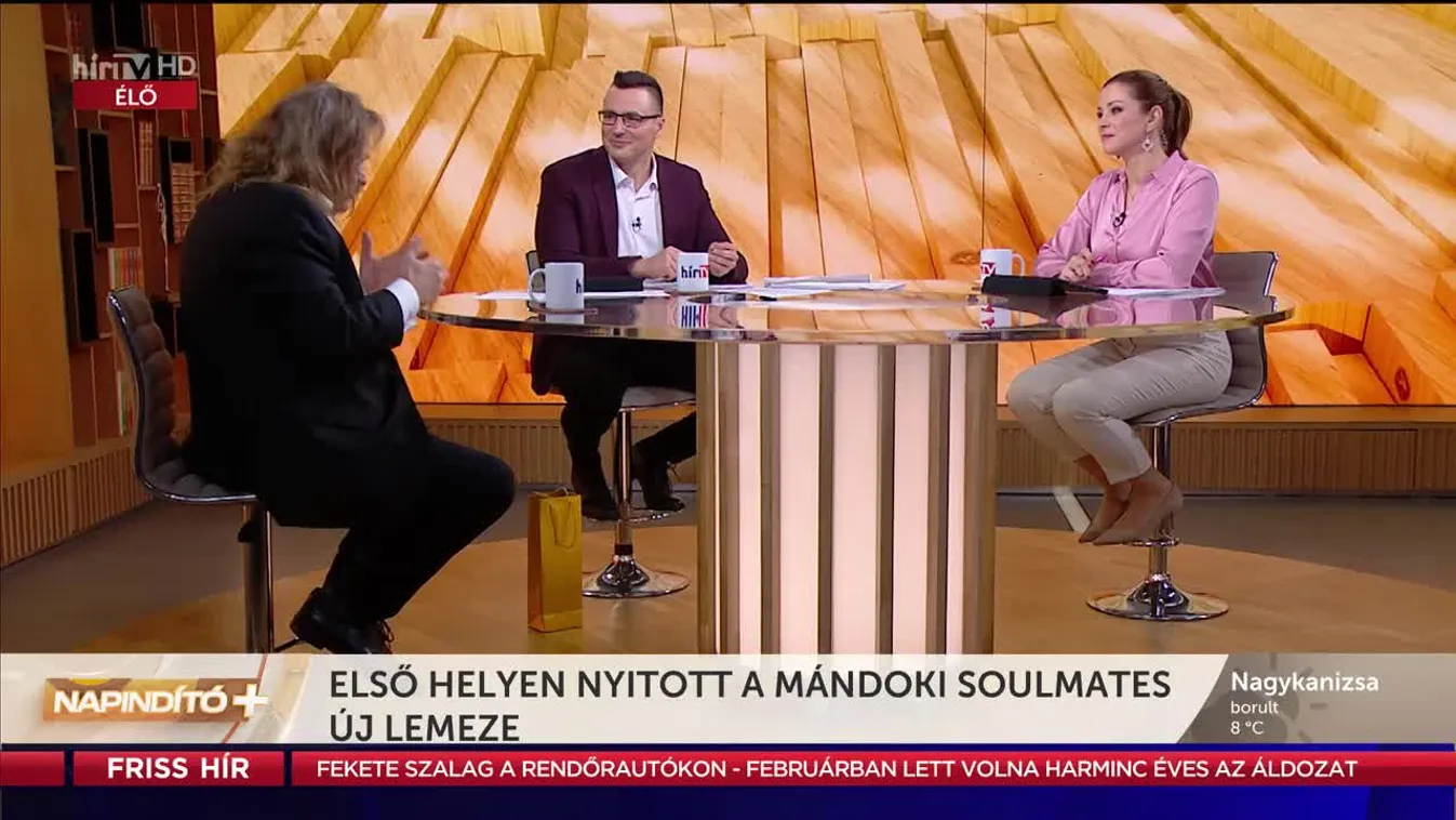 Napindító - Első helyen nyitott a Mándoki Soulmates új lemeze (2023-01-13)