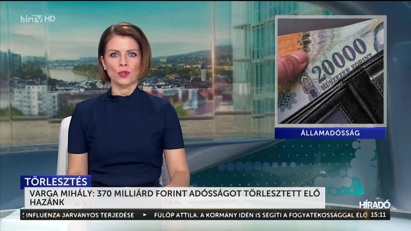 Varga Mihály: 370 milliárd forint adósságot törlesztett elő hazánk